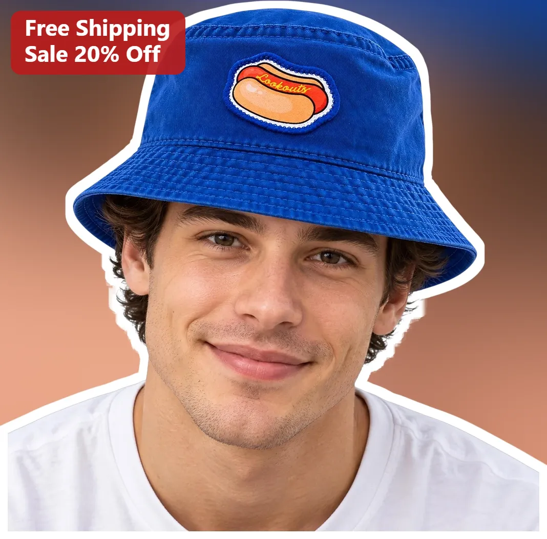 Chattanooga Lookouts Hot Dog Bucket Hat