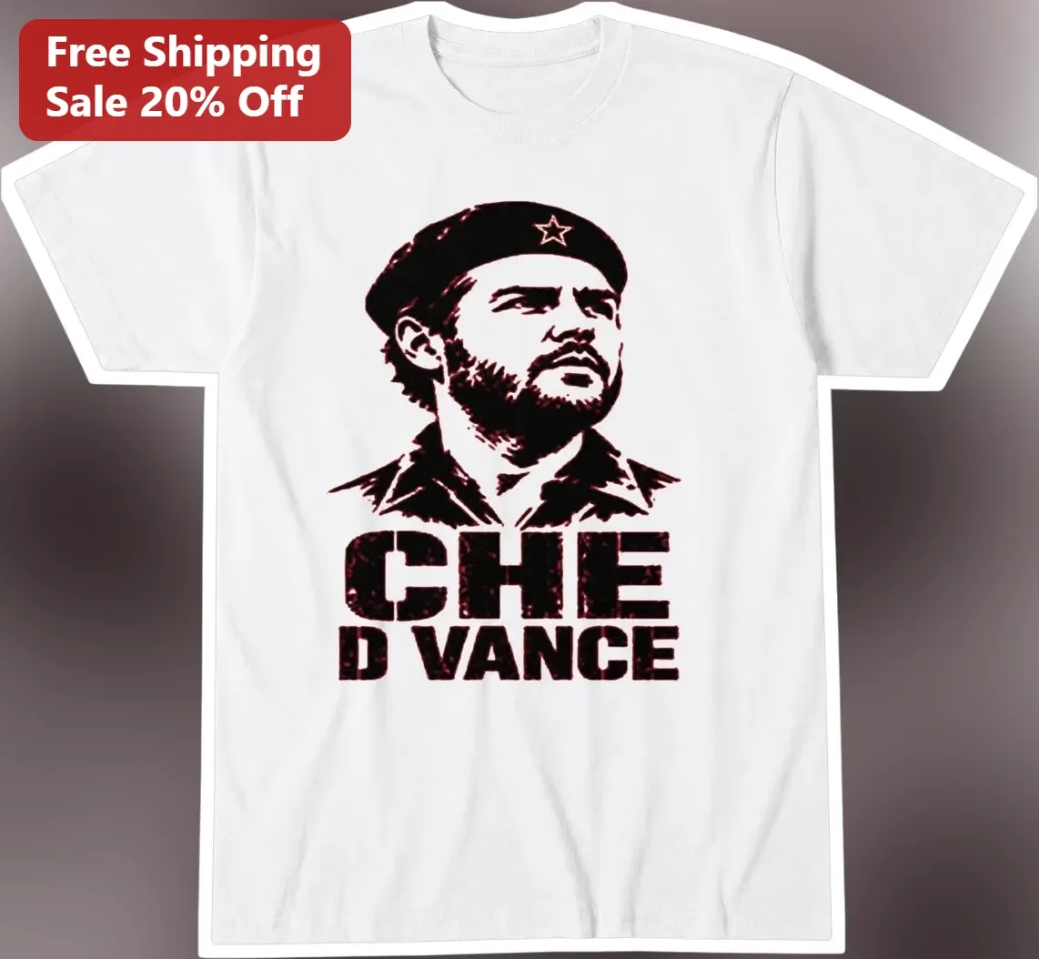 Che D Vance Political Parody Tee JD Vance Che Guevara Style Graphic Shirt