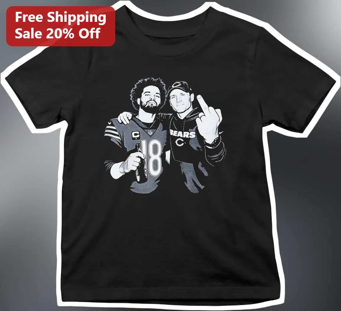 Chicago Bears Mitchell Trubisky Vintage Graphic Tee for Men