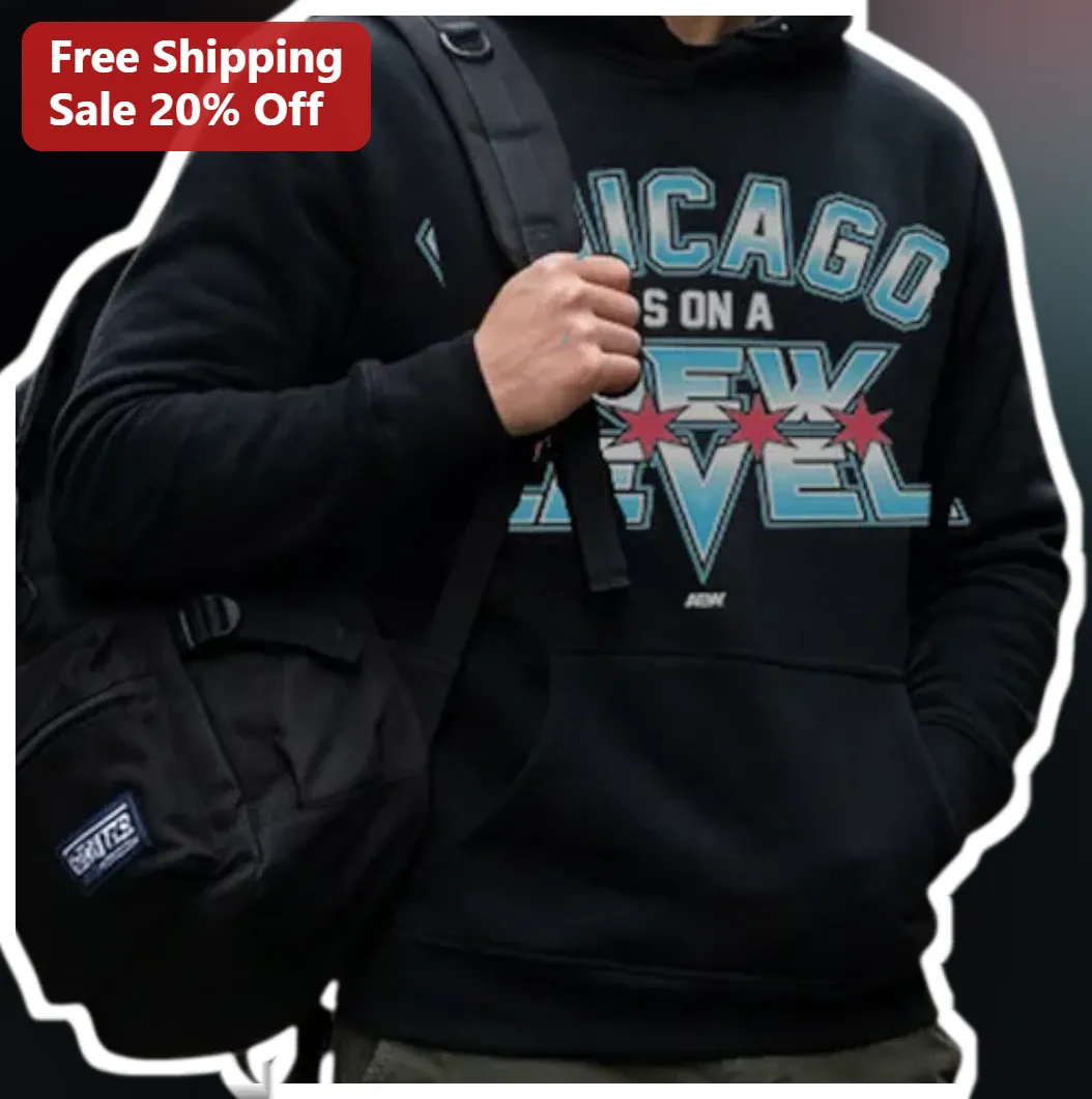 Chicago Is On A New Level Hoodie Retro Windy City Pride Apparel Gift for Men Women