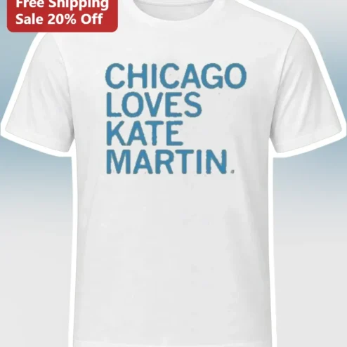 Chicago Loves Kate Martin Tee WNBA Fan Apparel