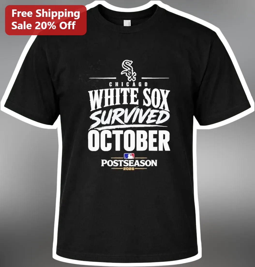 Chicago White Sox Survived October Postseason 2026 Tee Baseball Fan Gift