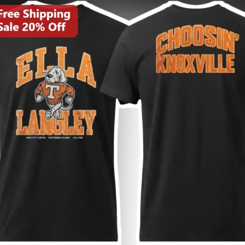 Choosin' Knoxville Tee Ella Langley Country Music Fan Vintage Graphic Shirt