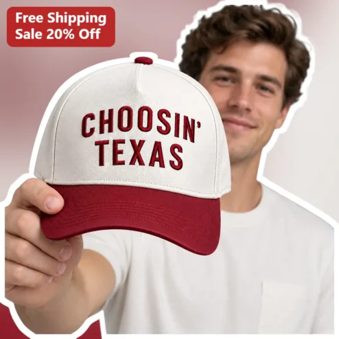 Choosin' Texas Hat Inspired By Ella Langley Trucker Cap For Men Women Country Music Fans