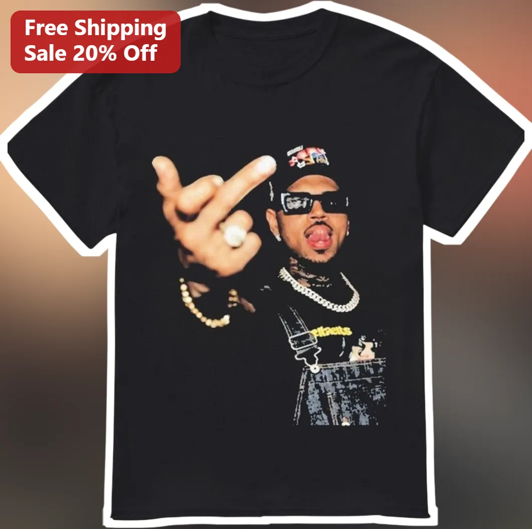 Chris Brown Graphic Tee Black R&B Artist Streetwear Shirt