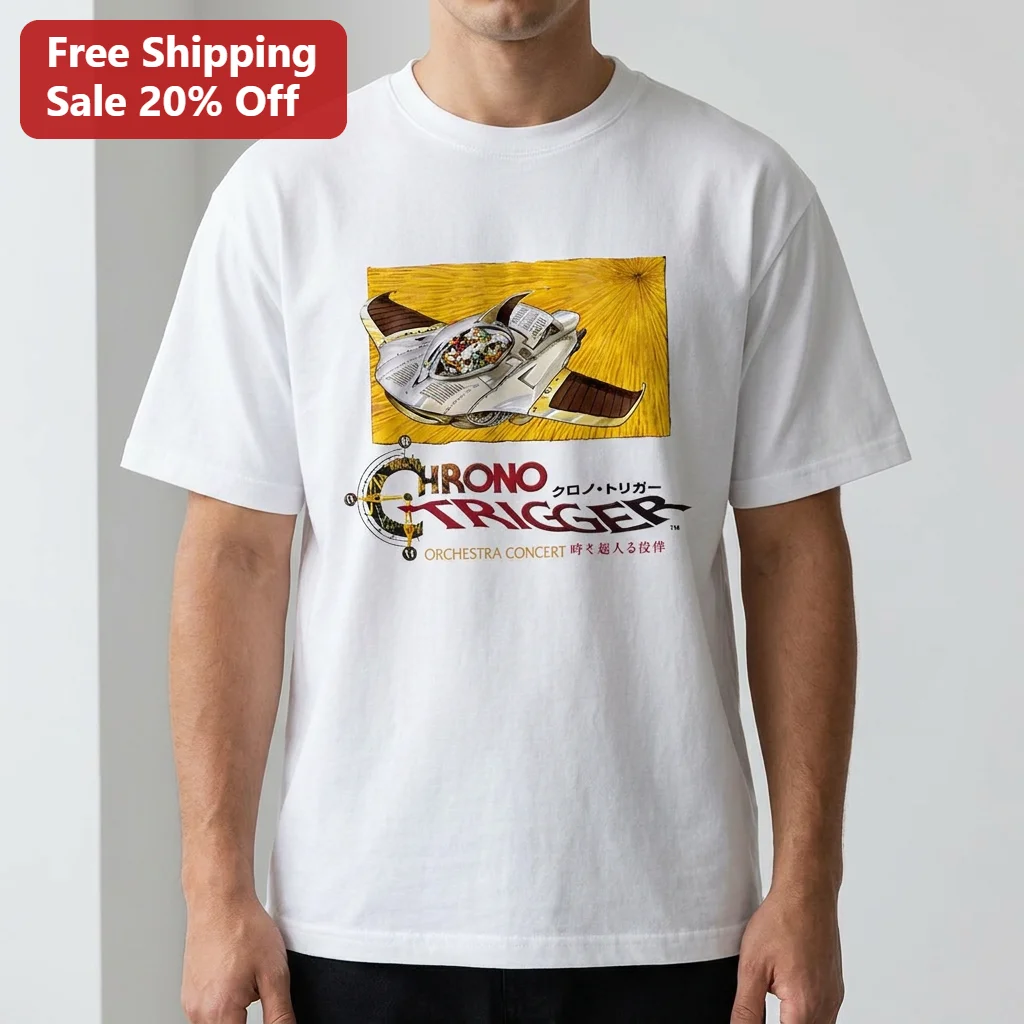 Chrono Trigger Orchestra Concert Tee Melodies Across Time 2026 Gift for JRPG Fans
