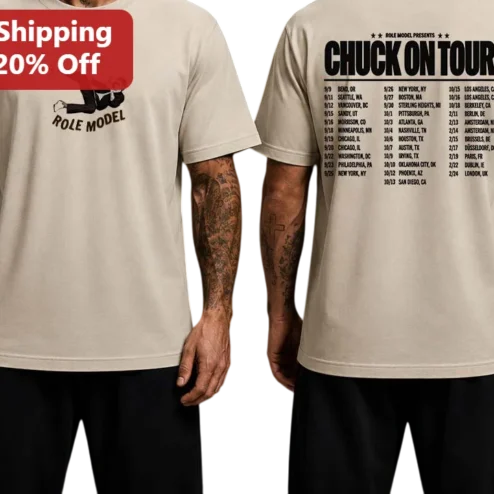 Chuck On Tour Role Model Tee