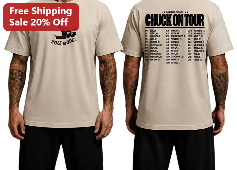 Chuck On Tour Role Model Tee