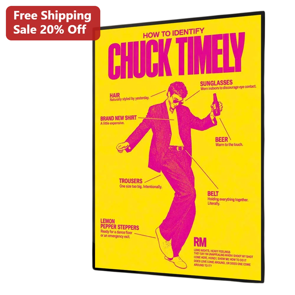 Chuck Timely How to Identify Long Nights Heavy Feelings Canvas Print