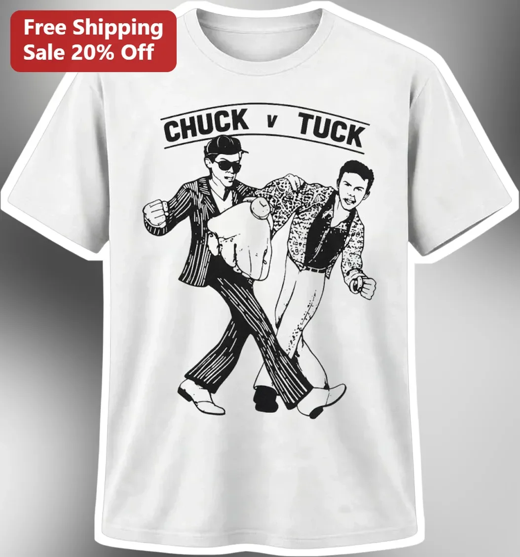 Chuck V Tuck Retro Vintage Pop Culture Boxing Graphic Tee