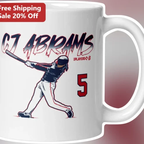 CJ Abrams The Players B Mug Washington Nationals Shortstop Baseball Fan Gift Coffee Cup