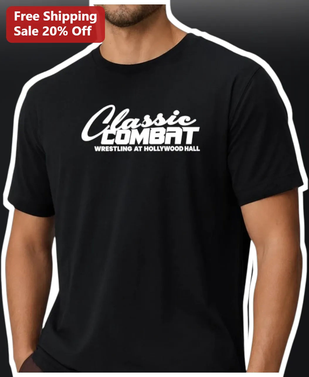 Classic Combat Wrestling at Hollywood Hall Tee