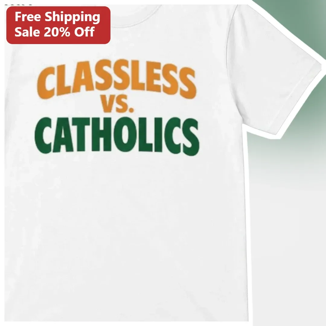 Classless Vs. Catholics Tee Tennessee Baseball Fan Shirt