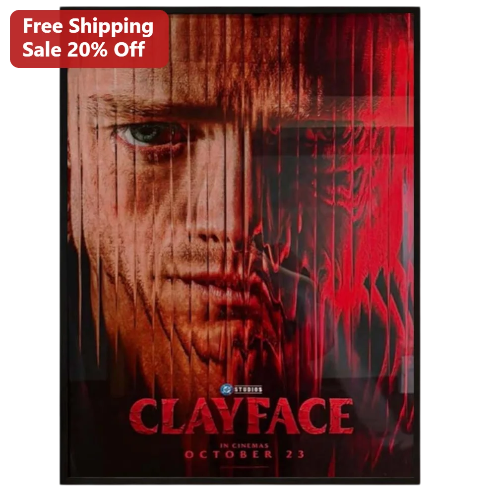 Clayface Poster DC Horror Movie Wall Art Print for Fans available at our Chicago, Illinois warehouse