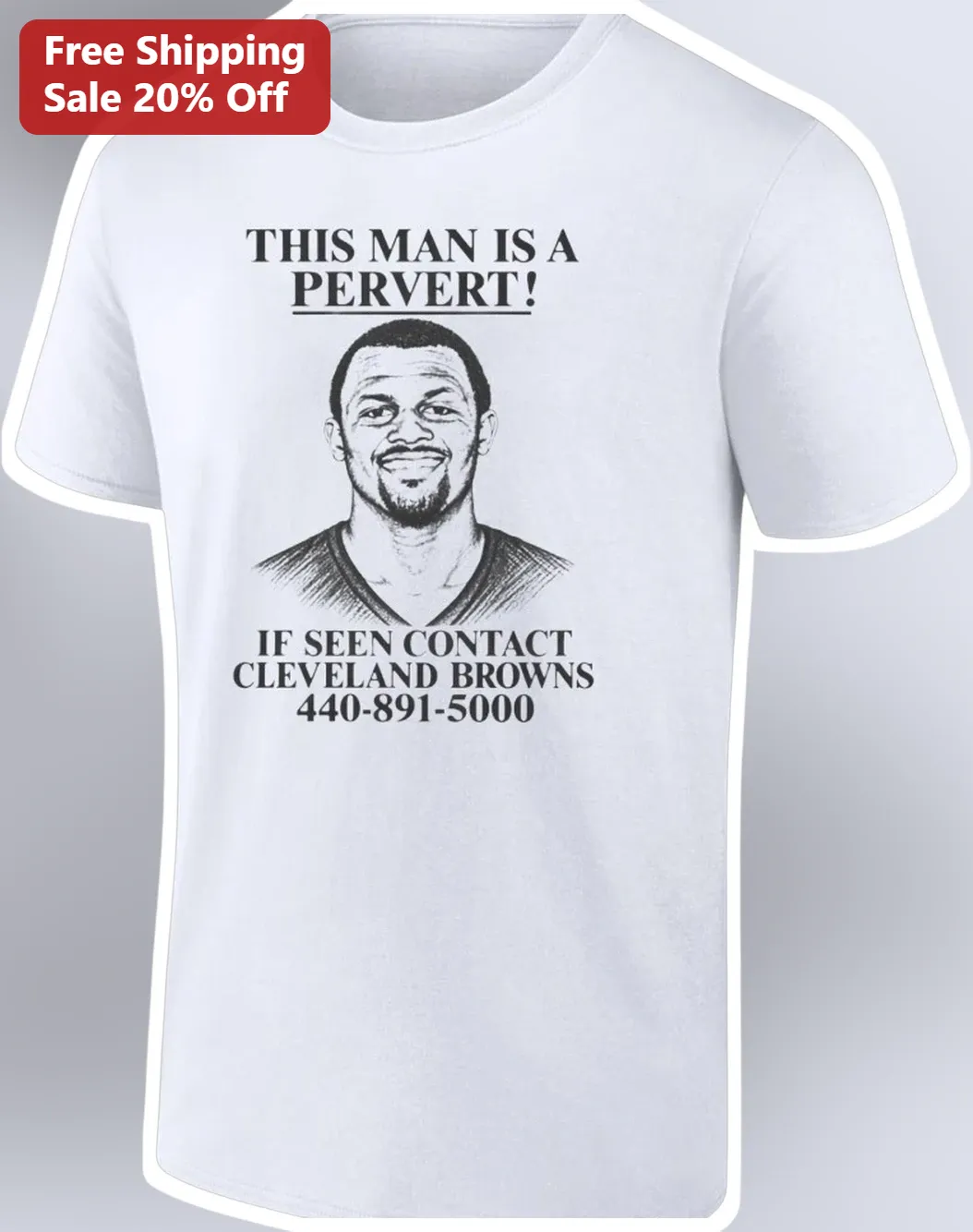 Cleveland Browns Josh Gordon This Man Is A Pervert Funny NFL Fan Tee
