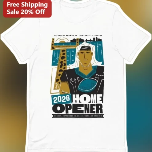Cleveland Browns vs Jacksonville Jaguars 2026 Home Opener EverBank Stadium Tee