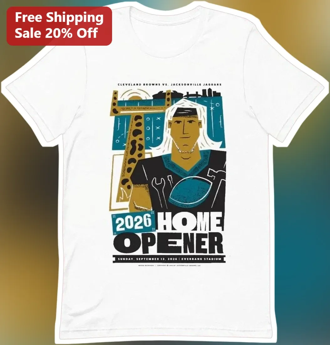 Cleveland Browns vs Jacksonville Jaguars 2026 Home Opener EverBank Stadium Tee