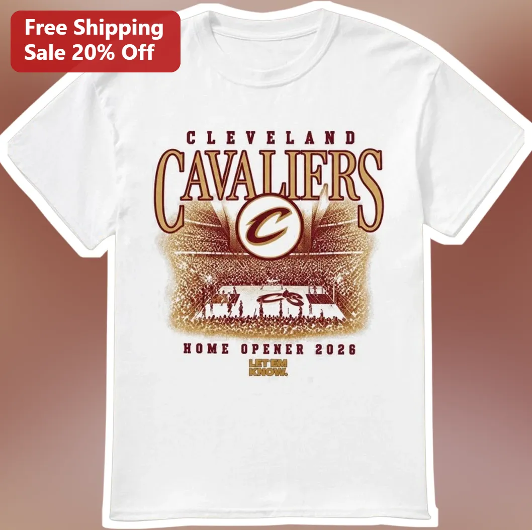 Cleveland Cavaliers Home Opener 2026 Vintage Graphic Tee for NBA Fans