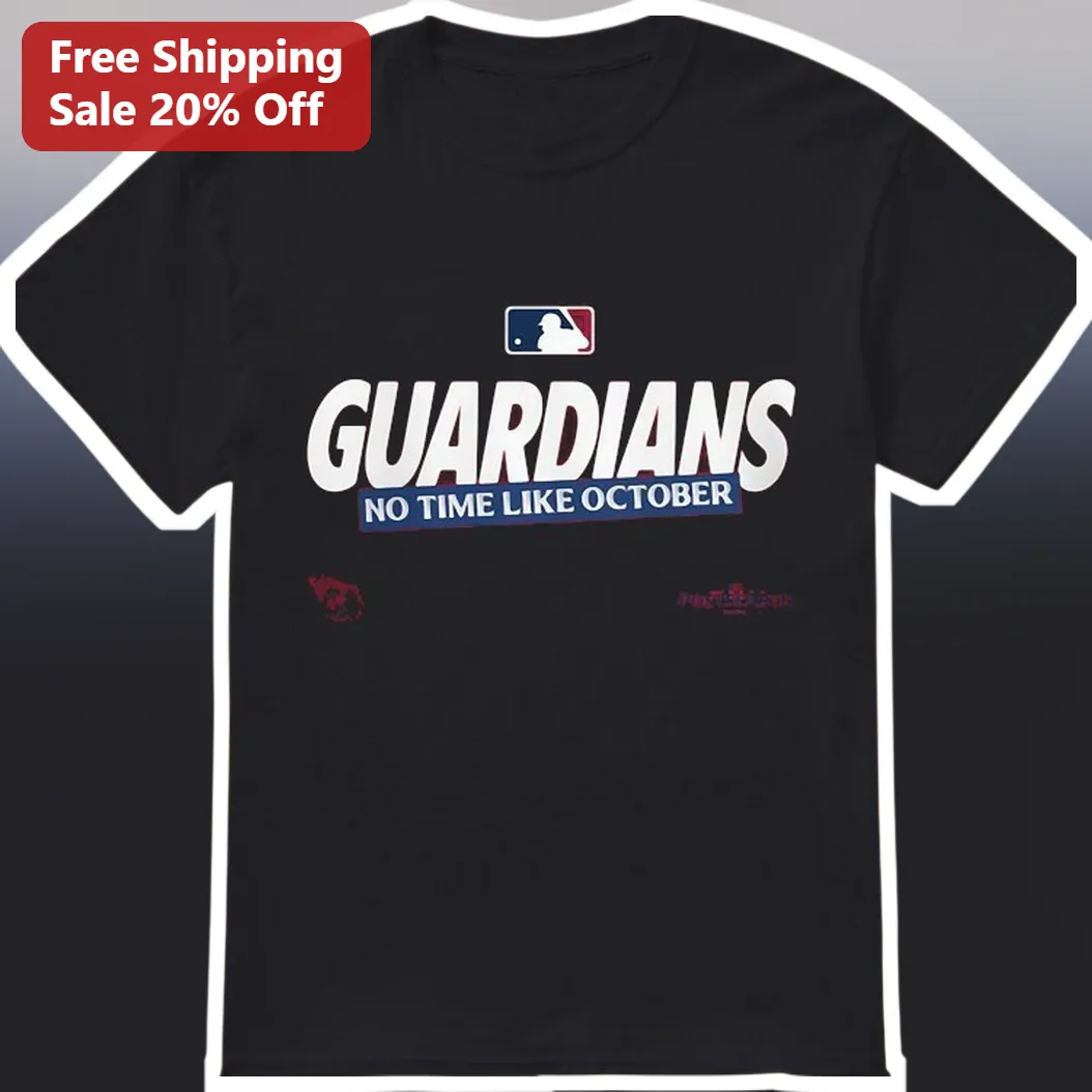 Cleveland Guardians No Time Like October Tee