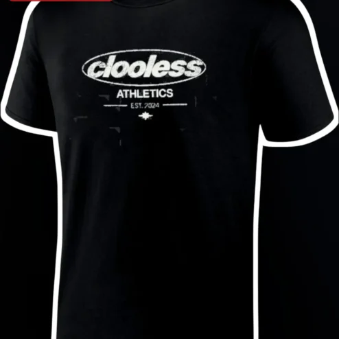 Clooless Athletics Est. 2024 Vintage Logo Graphic Tee