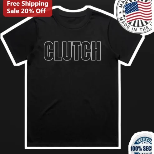 Clutch Band Merch Graphic Tee Official Rock Music Fan Gift Apparel