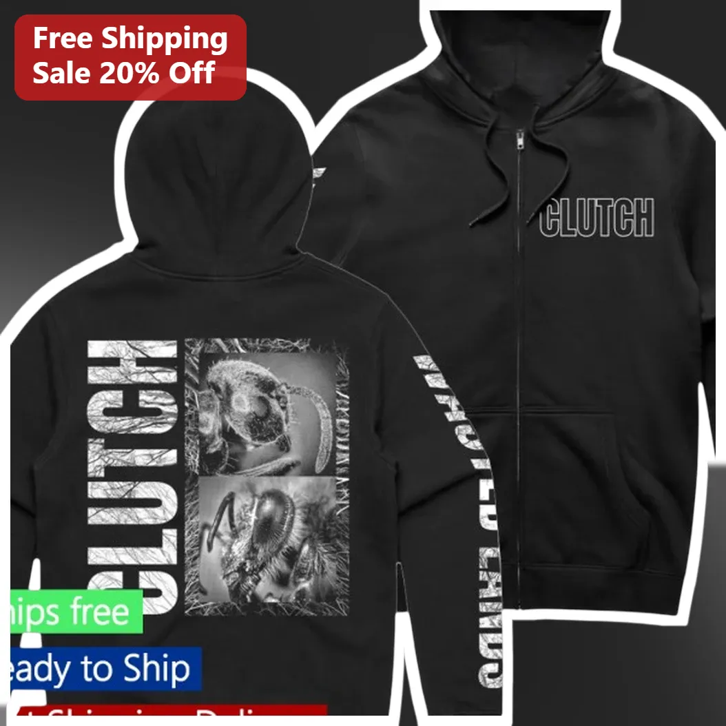 Clutch Undefeated Ant Graphic Zip Up Hoodie Basketball Streetwear