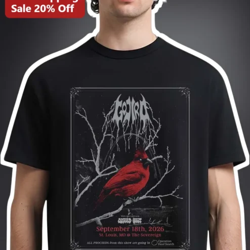 Cobra September 18th St Louis The Sovereign Vintage Metal Band Graphic Tee