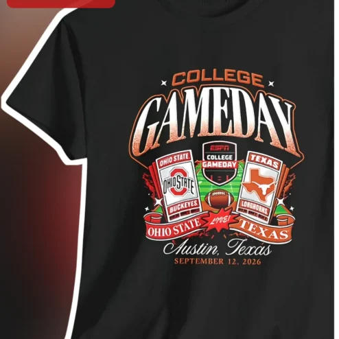 College GameDay ESPN Vintage Football Fan Tee