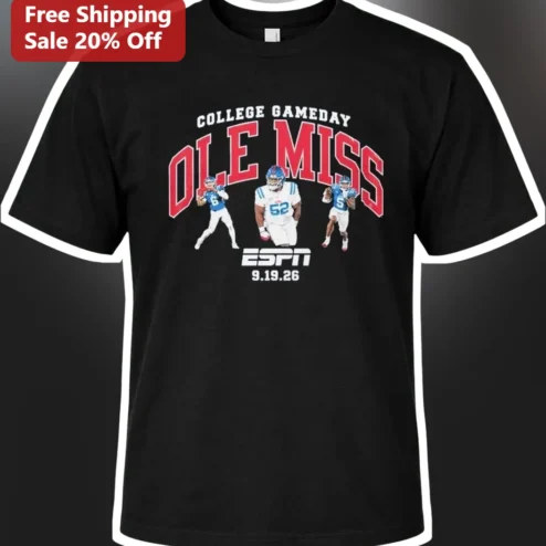 College GameDay Ole Miss ESPN Tee