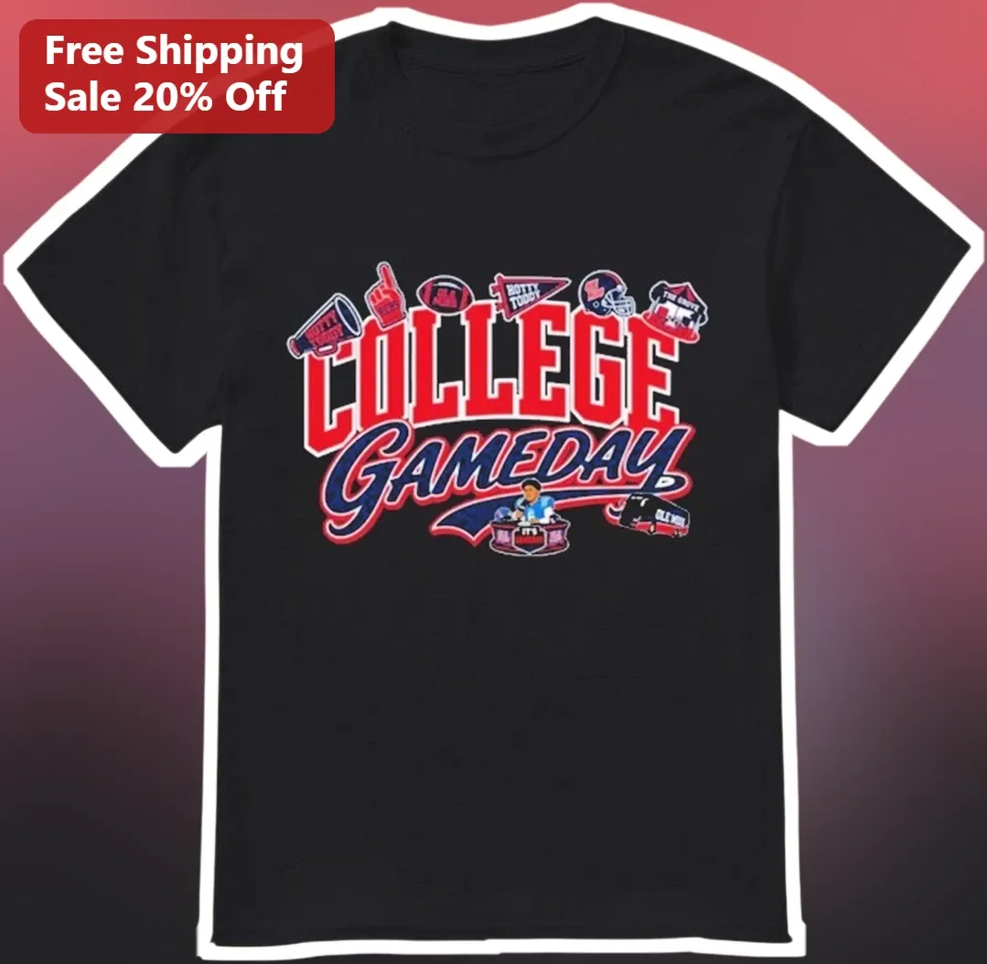 College Gameday Tee Vintage Varsity Football Fan Apparel Gift for Men Women Tailgate Shirt