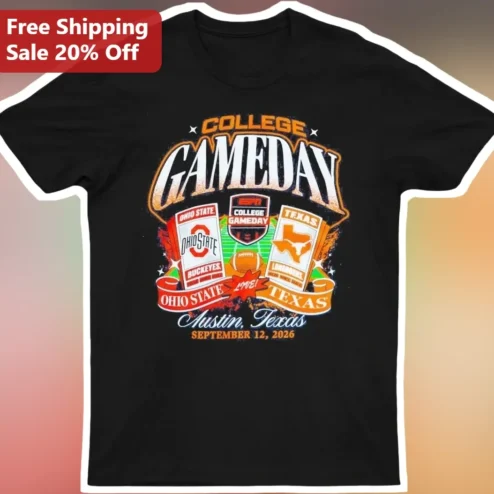 College GameDay Vintage Football Matchup Tee Personalized Team Fan Gift