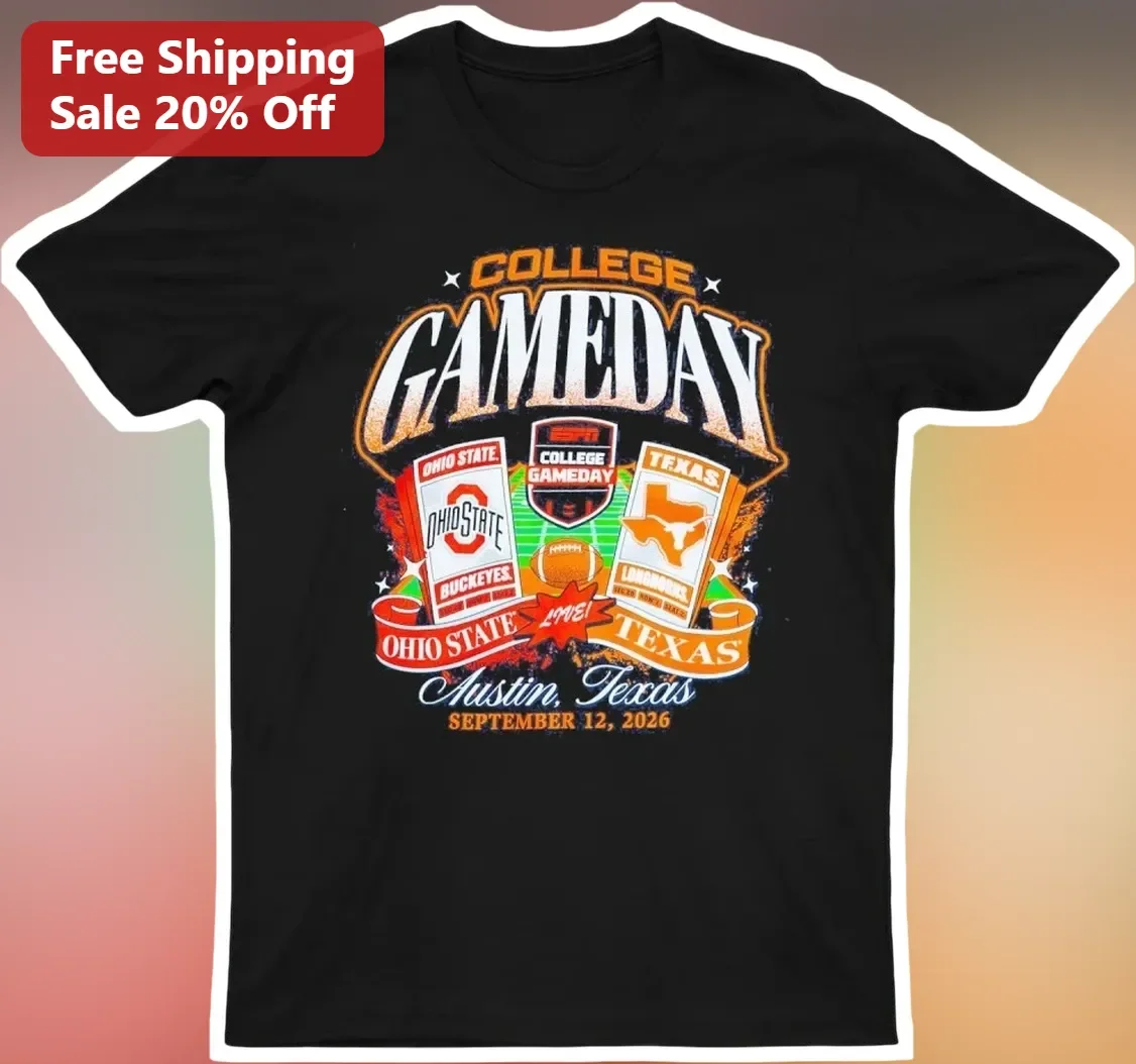 College GameDay Vintage Football Matchup Tee Personalized Team Fan Gift