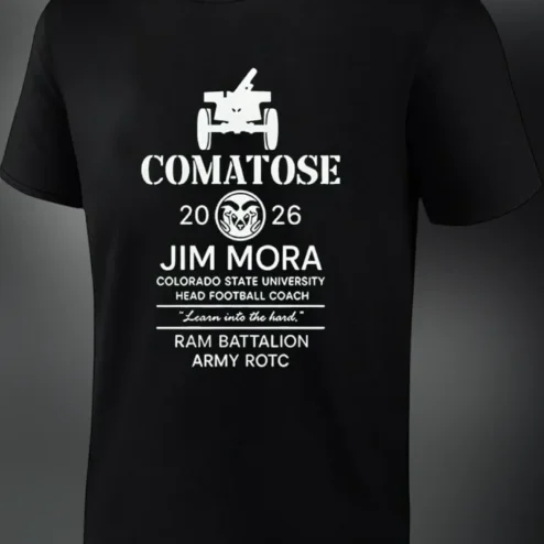 COMATOSE RAM Battalion Army ROTC Tee Military Cadet Apparel Gift