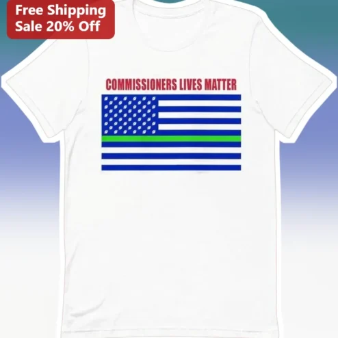Commissioners Lives Matter Tee Football Referee Official Advocacy Shirt