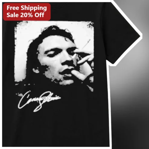 Corey Taylor Signature Portrait Graphic Tee Black Rock Merch