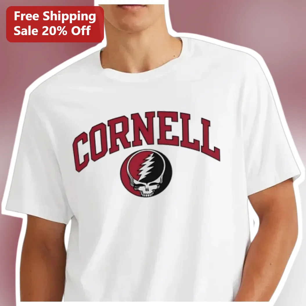 Cornell Big Red Grateful Dead Mashup Vintage Collegiate Tee