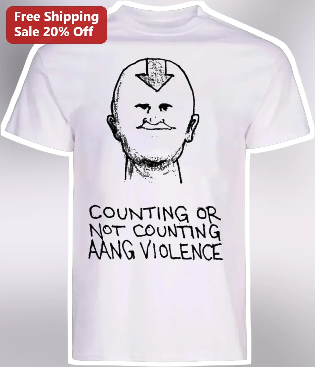 Counting Or Not Counting Aang Violence Meme Graphic Tee