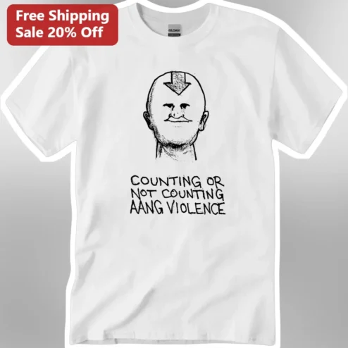 Counting or Not Counting Aang Violence Meme Tee