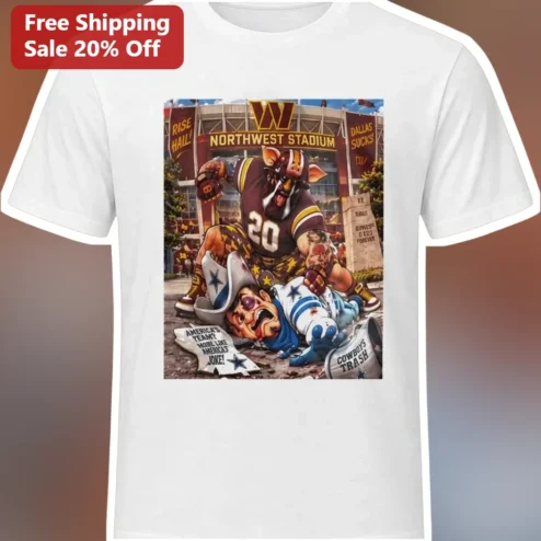 Cowboys Trash Talk Rise Hail Northwest Stadium Graphic Tee