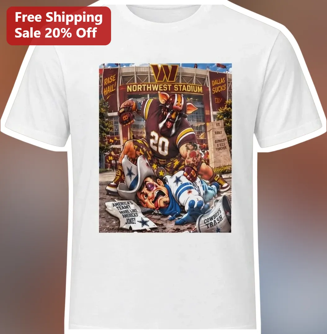 Cowboys Trash Talk Rise Hail Northwest Stadium Graphic Tee