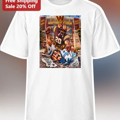Cowboys Trash Tee Dallas Sucks America's Joke NFL Rivalry Shirt