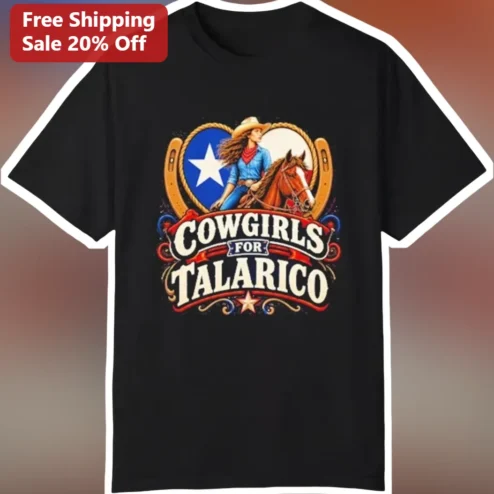 Cowgirls For Texas Pride Graphic Tee Western Horse Rider Gift