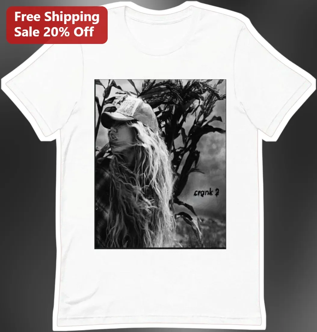 Crank 2 High Voltage Graphic Tee Monochrome Photo Print Streetwear Shirt