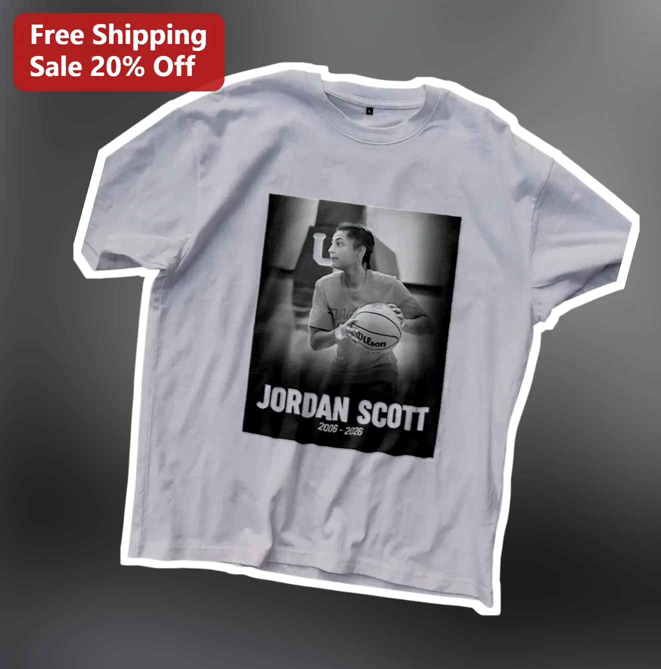 Custom Basketball Player Memorial Tee Personalized In Loving Memory Tribute Shirt