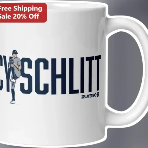 CY SCHLITT Mug Detroit Tigers Baseball Pitcher Sports Fan Gift Ceramic Coffee Cup