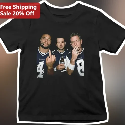 Dak Prescott Dallas Cowboys Satirical Graphic Tee for Men