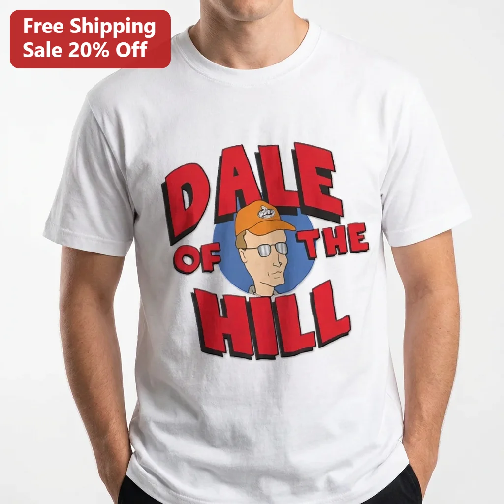 Dale of the Hill Tee Dale Gribble King of the Hill Funny Retro Cartoon Graphic Tee Gift for Fans