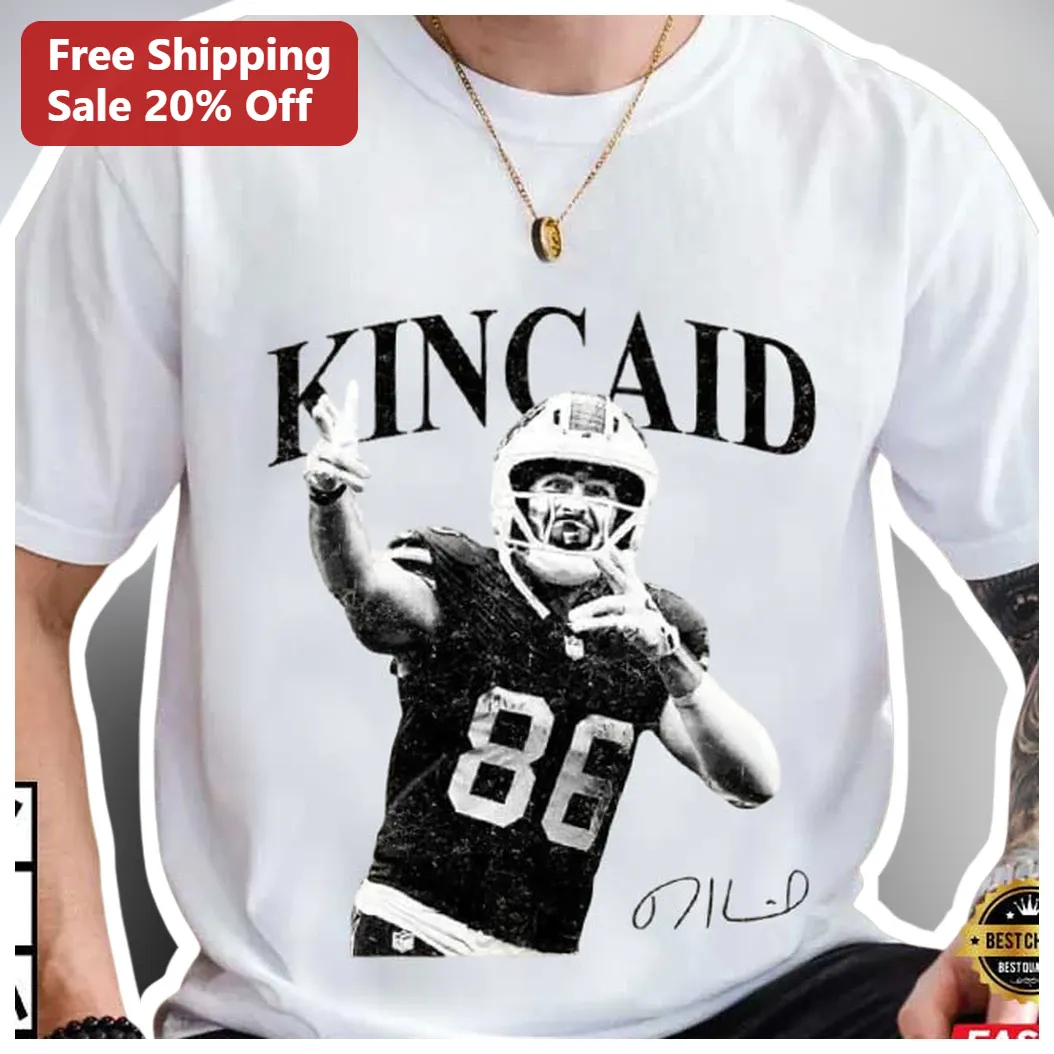 Dalton Kincaid Buffalo Bills Fan Graphic Tee Vintage Football Player Shirt