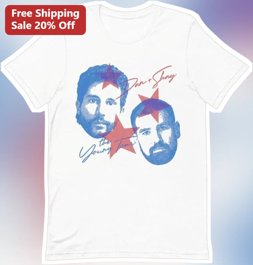 Dan Shay The Young Tour Graphic Tee Country Music Concert Merch