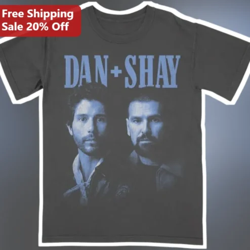 Dan Shay The Young Tour Graphic Tee Country Music Concert Merch Fan Shirt